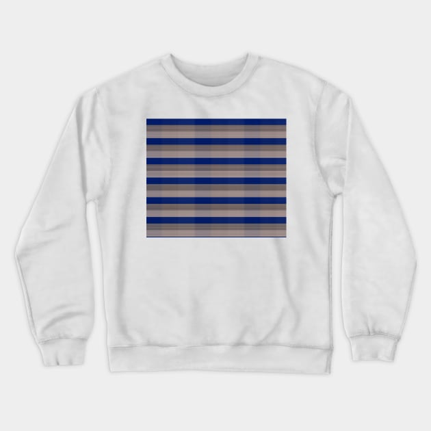 Dark blue / silver  "Fabric" lines pattern Crewneck Sweatshirt by wagnerps